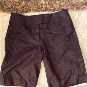 Women's Brown Cargo Shorts